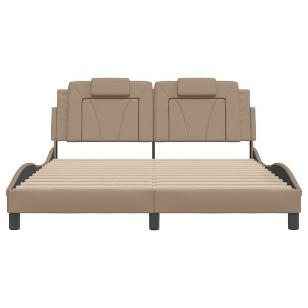 vidaXL &Sigma;&kappa;&epsilon;&lambda;&epsilon;&tau;ό&sigmaf; &Kappa;&rho;&epsilon;&beta;&alpha;&tau;&iota;&omicron;ύ Viana &Chi;&omega;&rho;ί&sigmaf; &Sigma;&tau;&rho;ώ&mu;&alpha; &Kappa;&alpha;&pi;&omicron;&upsilon;&tau;&sigma;ί&nu;&omicron; 160x200&epsilon;&kappa;. &Sigma;&upsilon;&nu;&theta;. &Delta;έ&rho;&mu;&alpha;