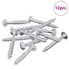 vidaXL &Beta;ί&delta;&alpha; 12 &tau;&epsilon;&mu;. &Alpha;&sigma;&eta;&mu;ί 9,8 x 35 mm &Sigma;ί&delta;&epsilon;&rho;&omicron;