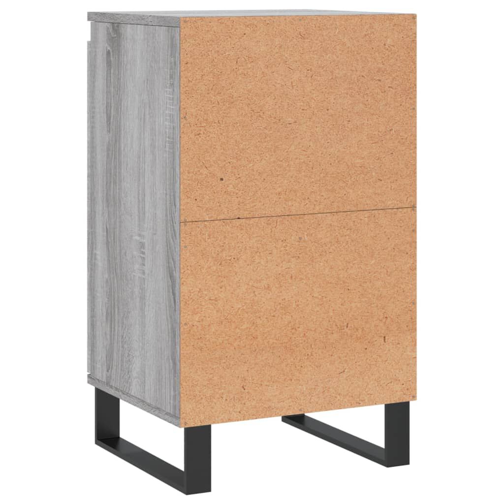 vidaXL Ντουλάπια 2 τεμ. Γκρι Sonoma 40x35x70 εκ. Επεξεργασμένο Ξύλο