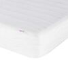 vidaXL Κρεβάτι με Στρώμα Taupe 80x200 εκ. Υφασμάτινο