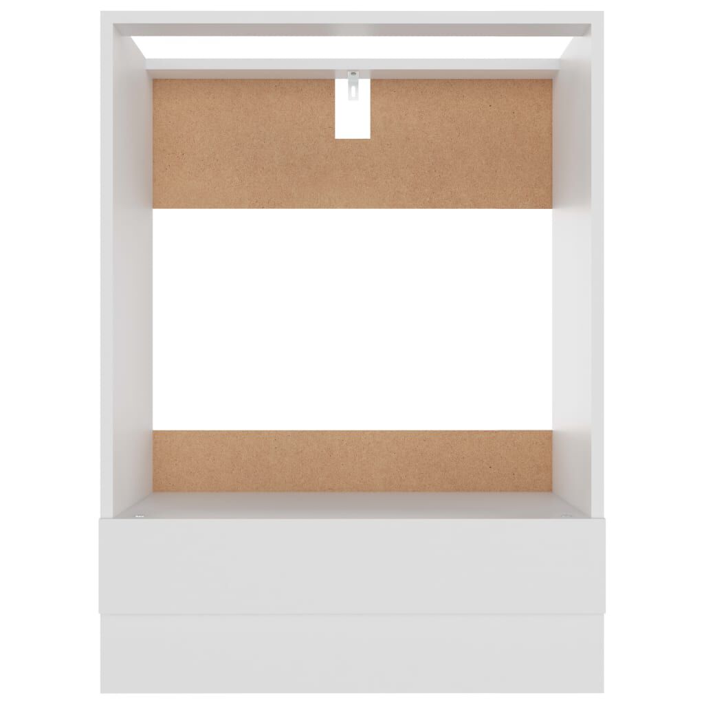 vidaXL Ντουλάπι για Φούρνο Lyon Lyon Λευκό 60x46x81,5 εκ. Επεξ. Ξύλο