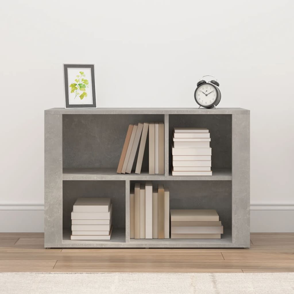 vidaXL Ντουλάπι Γκρι Σκυροδέματος 80x30x54 εκ. Επεξεργασμένο Ξύλο