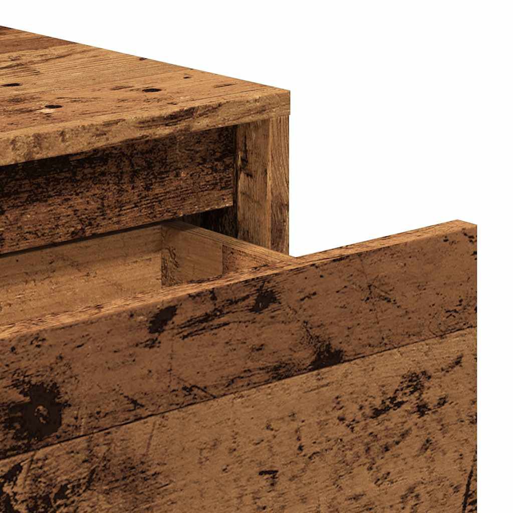 vidaXL Τραπέζι Κονσόλα Παλαιό Ξύλο 100x35x76,5 εκ. Επεξεργασμένο Ξύλο
