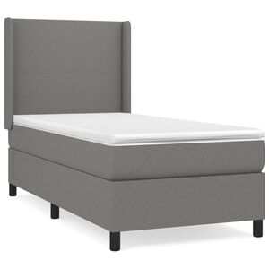 vidaXL &Kappa;&rho;&epsilon;&beta;ά&tau;&iota; Boxspring &mu;&epsilon; &Sigma;&tau;&rho;ώ&mu;&alpha; &Sigma;&kappa;&omicron;ύ&rho;&omicron; &Gamma;&kappa;&rho;&iota; 90x200 &epsilon;&kappa;. &Upsilon;&phi;&alpha;&sigma;&mu;ά&tau;&iota;&nu;&omicron;