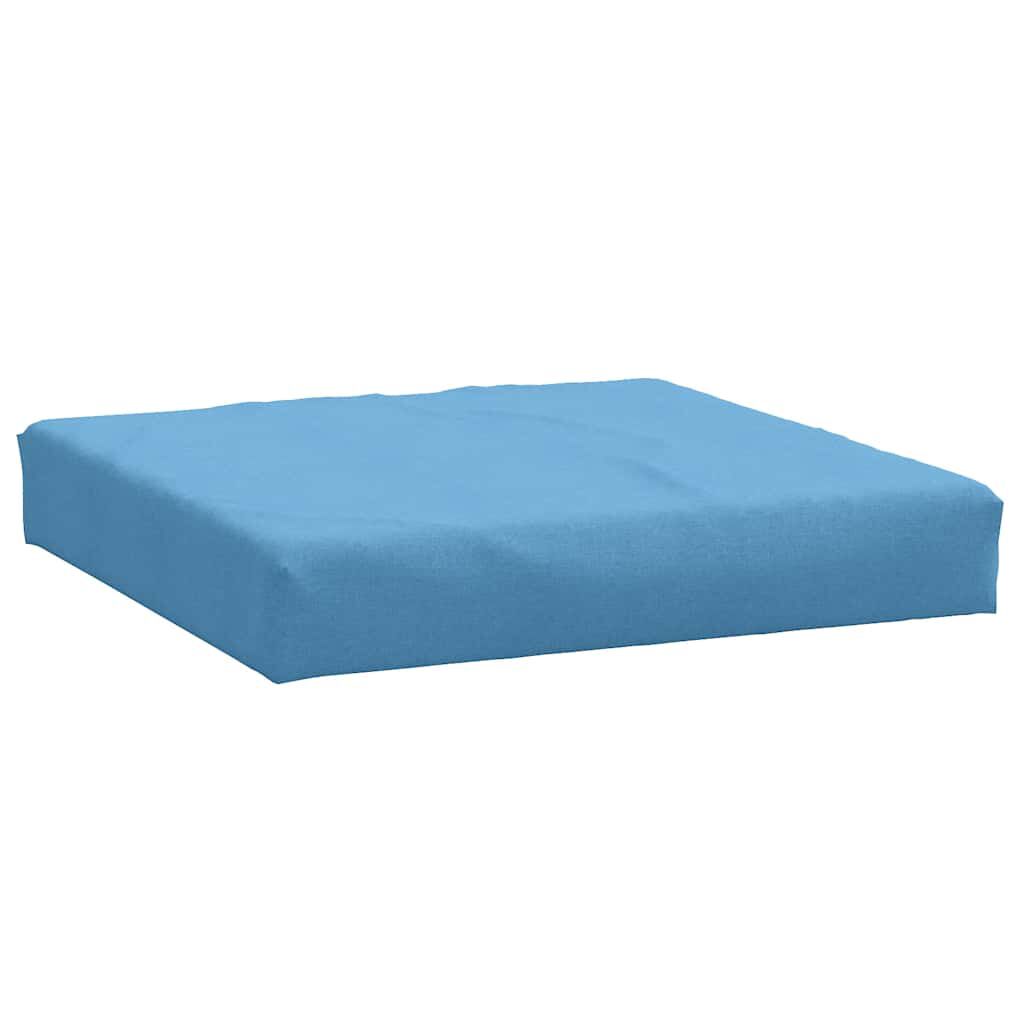 vidaXL Μαξιλάρι Παλέτας Μπλε 60x60x9,5 εκ. Ύφασμα