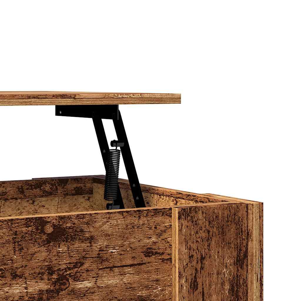 vidaXL Τραπεζάκι σαλονιού Παλιό ξύλο 101x49x52 cm Κατασκευασμένο ξύλο