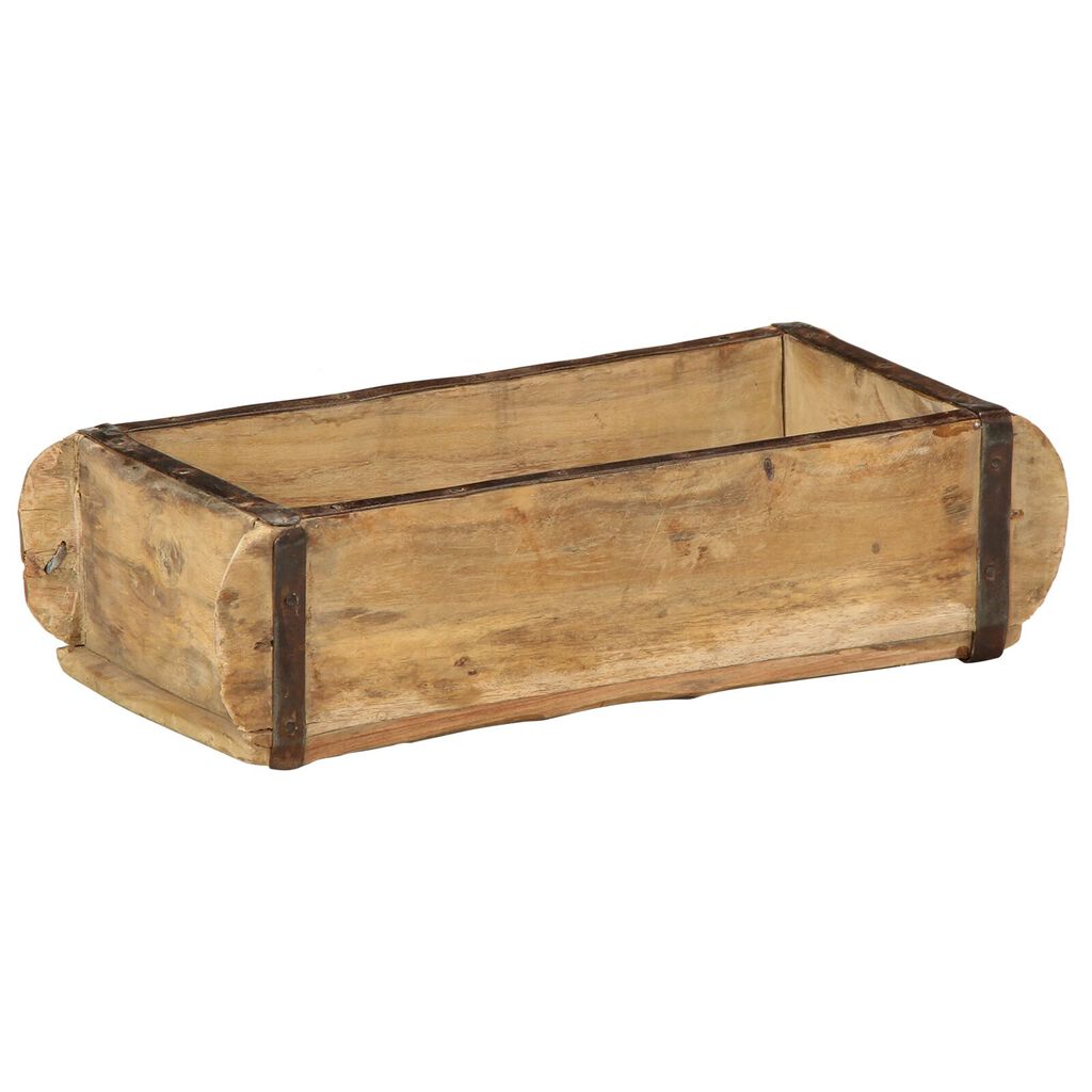 vidaXL Δίσκος 30x15x9 cm από Ανακυκλωμένο Ξύλο