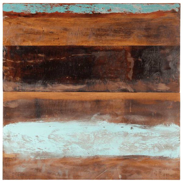 vidaXL Επιφάνεια Τραπεζιού Τετρ.80x80 εκ 25-27 χιλ Μασίφ Ανακ. Ξύλο