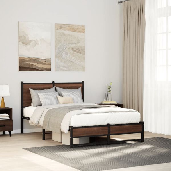 vidaXL &Mu;&epsilon;&tau;&alpha;&lambda;&lambda;&iota;&kappa;ό &pi;&lambda;&alpha;ί&sigma;&iota;&omicron; &kappa;&rho;&epsilon;&beta;&alpha;&tau;&iota;&omicron;ύ &chi;&omega;&rho;ί&sigmaf; &sigma;&tau;&rho;ώ&mu;&alpha; &kappa;&alpha;&phi;έ &delta;&rho;&upsilon;&sigmaf; 120x190 cm