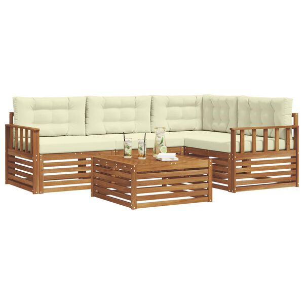 vidaXL &Sigma;&epsilon;&iota;&rho;ά &Kappa;&alpha;&nu;&alpha;&pi;έ &Epsilon;&xi;&omega;&tau;&epsilon;&rho;&iota;&kappa;&omicron;ύ &mu;&epsilon; &mu;&alpha;&xi;&iota;&lambda;ά&rho;&iota; 5 pcs &Phi;&upsilon;&sigma;&iota;&kappa;ό &kappa;&alpha;&iota; &Kappa;&rho;έ&mu;&alpha;