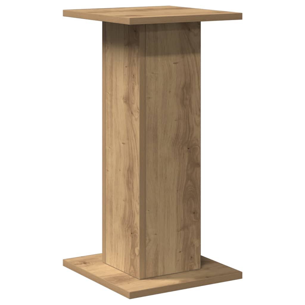 vidaXL Βάσεις Ηχείων 2 τεμ. Αρτισιανή Δρυς 30x30x60 εκ. Επεξ. Ξύλο