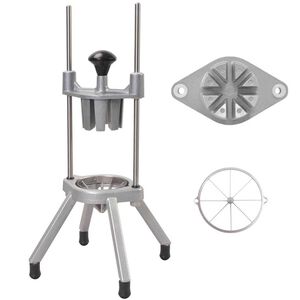 vidaXL Κόφτης Φρούτων Ασημί 20 x 20 x 48 εκ Χυτό αλουμίνιο