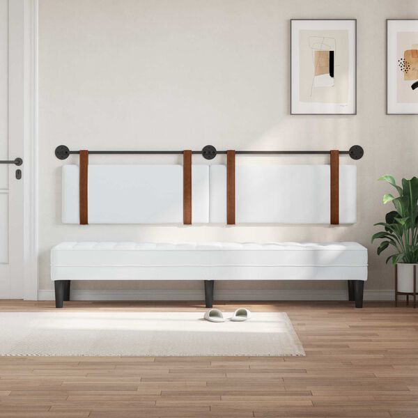 vidaXL &Kappa;&rho;&epsilon;&mu;&alpha;&sigma;&tau;ό &Kappa;&epsilon;&phi;&alpha;&lambda;ά&rho;&iota; &Epsilon;&pi;&iota;&tau;&omicron;ί&chi;&iota;&omicron; &Lambda;&epsilon;&upsilon;&kappa;ό&sigmaf; 210 x 55 x 5 &epsilon;&kappa; &Alpha;&nu;&tau;ί&kappa;&alpha; PU