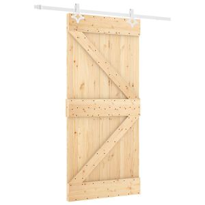 vidaXL &Sigma;&upsilon;&rho;ό&mu;&epsilon;&nu;&eta; &Pi;ό&rho;&tau;&alpha; &Phi;&upsilon;&sigma;&iota;&kappa;ό &kappa;&alpha;&iota; &Lambda;&epsilon;&upsilon;&kappa;ό 90 x 210 cm &Mu;&alpha;&sigma;ί&phi; &Xi;ύ&lambda;&omicron; &Pi;&epsilon;ύ&kappa;&omicron;&upsilon;