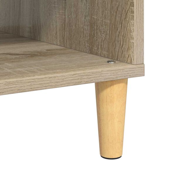 vidaXL με αποθήκευση με πόρτα Sonoma Δρυς 103.5 x 60 x 35 εκ Επεξεργασμένο ξύλο