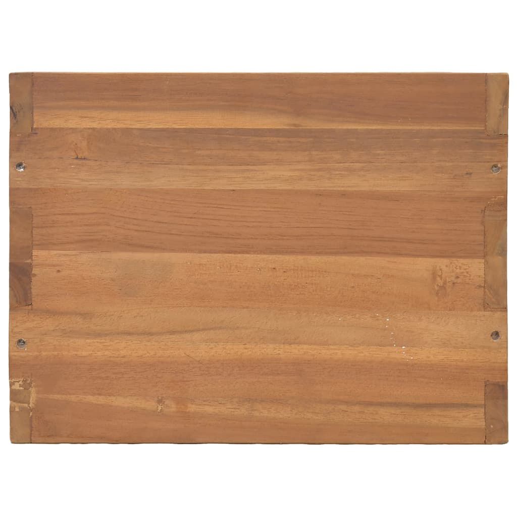 vidaXL Κομοδίνο 40 x 30 x 40 εκ. από Μασίφ Ξύλο Teak