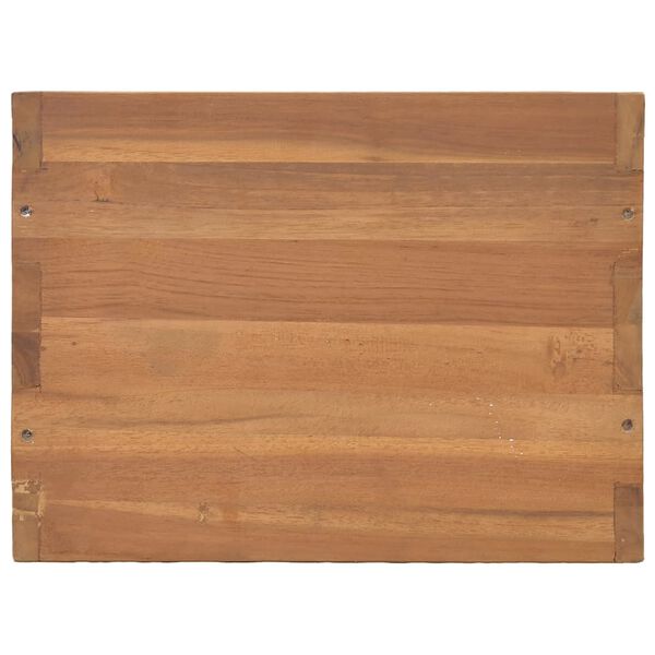 vidaXL Κομοδίνο 40 x 30 x 40 εκ. από Μασίφ Ξύλο Teak