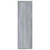 vidaXL Ραφιέρα Τοίχου Γκρι Sonoma 85x16x52,5 εκ. Επεξεργασμένο Ξύλο
