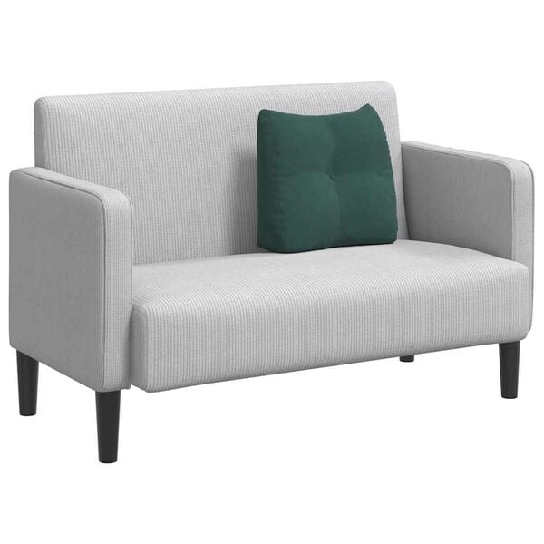 vidaXL Μαξιλάρι Πλάτης Σκούρο Πράσινο 45 x 24 x 50 εκ Βελούδο