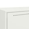 vidaXL Ντουλάπι Λευκό 68x39x111,5 εκ. από Χάλυβα