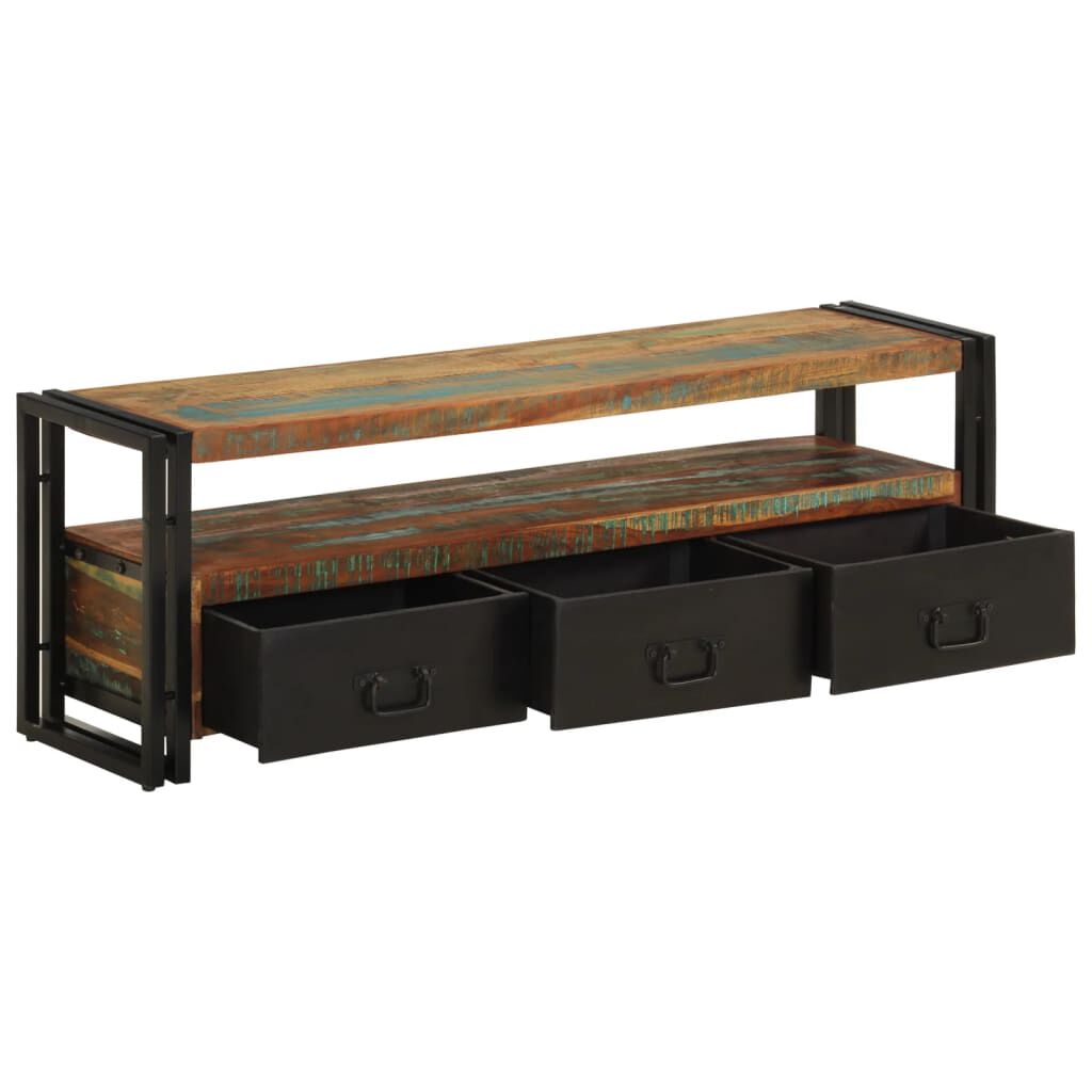 vidaXL Έπιπλο Τηλεόρασης 120 x 30 x 40 εκ. από Μασίφ Ανακυκλωμένο Ξύλο