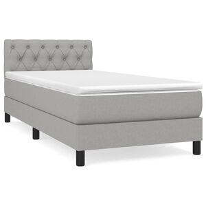vidaXL &Kappa;&rho;&epsilon;&beta;ά&tau;&iota; Boxspring &mu;&epsilon; &Sigma;&tau;&rho;ώ&mu;&alpha; &Alpha;&nu;&omicron;&iota;&chi;&tau;ό &Gamma;&kappa;&rho;&iota; 80x200 &epsilon;&kappa;. &Upsilon;&phi;&alpha;&sigma;&mu;ά&tau;&iota;&nu;&omicron;