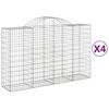 vidaXL &Sigma;&upsilon;&rho;&mu;&alpha;&tau;&omicron;&kappa;&iota;&beta;ώ&tau;&iota;&alpha; &Tau;&omicron;&xi;&omega;&tau;ά 4 &tau;&epsilon;&mu;. 200x50x120/140 &epsilon;&kappa;. &Gamma;&alpha;&lambda;&beta;&alpha;&nu;. &Alpha;&tau;&sigma;ά&lambda;&iota;