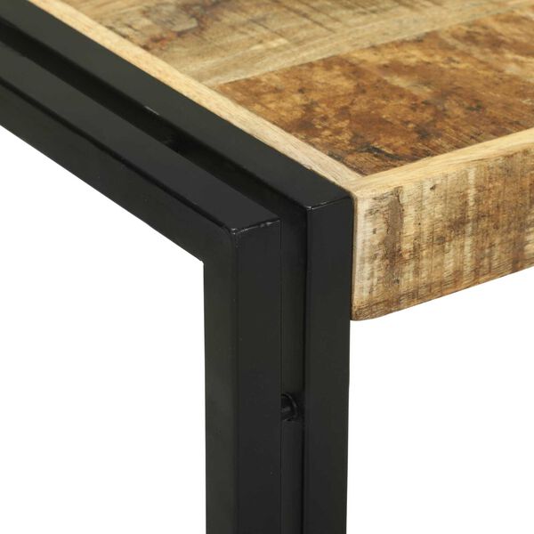 vidaXL Τραπεζάκι σαλονιού 2 pcs Καφέ 48 x 40 x 40 εκ Μασίφ ξύλο μάνγκο