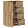 vidaXL &Pi;&lambda;&alpha;ϊ&nu;ό &gamma;&rho;&alpha;&phi;&epsilon;ί&omicron; Artisan Oak 60 x 31 x 84 &epsilon;&kappa;. &Epsilon;&pi;&epsilon;&xi;&epsilon;&rho;&gamma;&alpha;&sigma;&mu;έ&nu;&omicron; &xi;ύ&lambda;&omicron;