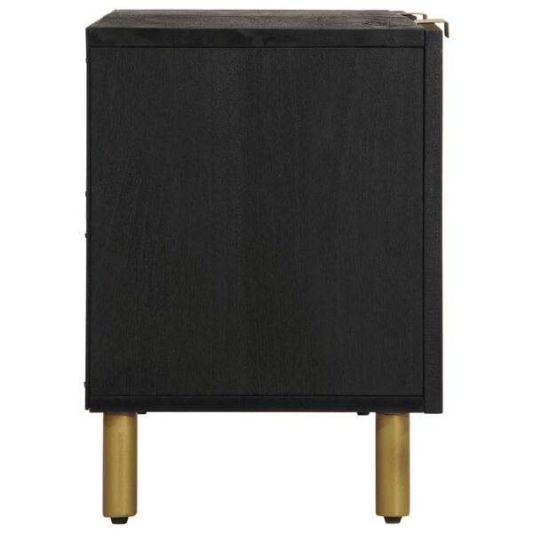 vidaXL Έπιπλο Τηλεόρασης Μαύρο 105 x 33 x 46 εκ. Επεξεργασμένο Ξύλο