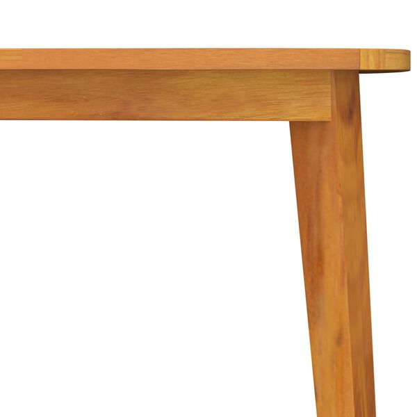 vidaXL Τραπέζι Κήπου 85 x 85 x 75 εκ. από Μασίφ Ξύλο Ακακίας