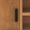 vidaXL Έπιπλο Τηλεόρασης Καφέ 90 x 30 x 40 εκ. από Μασίφ Ξύλο Πεύκου