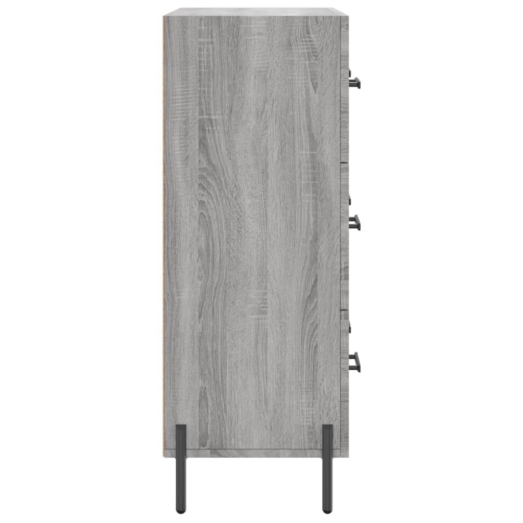 vidaXL Ντουλάπι Γκρι Sonoma 69,5 x 34 x 90 εκ. από Επεξεργασμένο Ξύλο