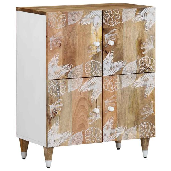 vidaXL Sideboard 60x33,5x75 cm μασίφ ξύλο Mango
