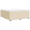 vidaXL &Kappa;&rho;&epsilon;&beta;ά&tau;&iota; Boxspring &mu;&epsilon; &Sigma;&tau;&rho;ώ&mu;&alpha; &Kappa;&rho;&epsilon;&mu; 180x200 &epsilon;&kappa;. &Upsilon;&phi;&alpha;&sigma;&mu;ά&tau;&iota;&nu;&omicron;