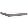 vidaXL &Kappa;&rho;&epsilon;&beta;ά&tau;&iota; Boxspring &mu;&epsilon; &Sigma;&tau;&rho;ώ&mu;&alpha; Taupe 180x200 &epsilon;&kappa;. &Upsilon;&phi;&alpha;&sigma;&mu;ά&tau;&iota;&nu;&omicron;
