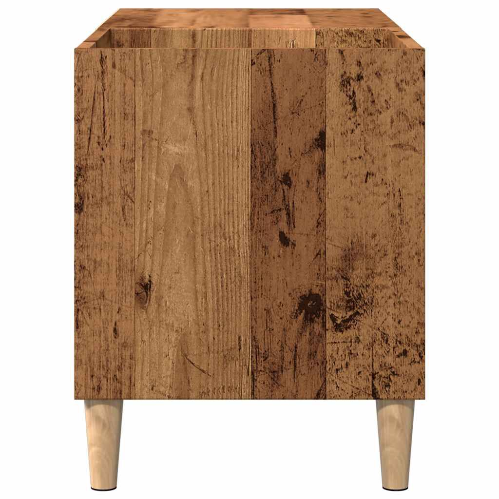 ντουλάπι δίσκων vidaXL Δρυς τεχνίτης 84,5x38x48 cm Κατασκευασμένο ξύλο