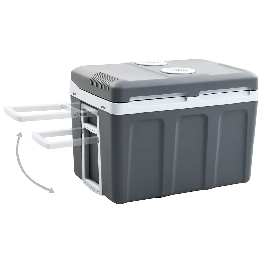 vidaXL Ψυγείο Φορητό Θερμοηλεκτρικό 40 Λίτρα 12 V 230 V