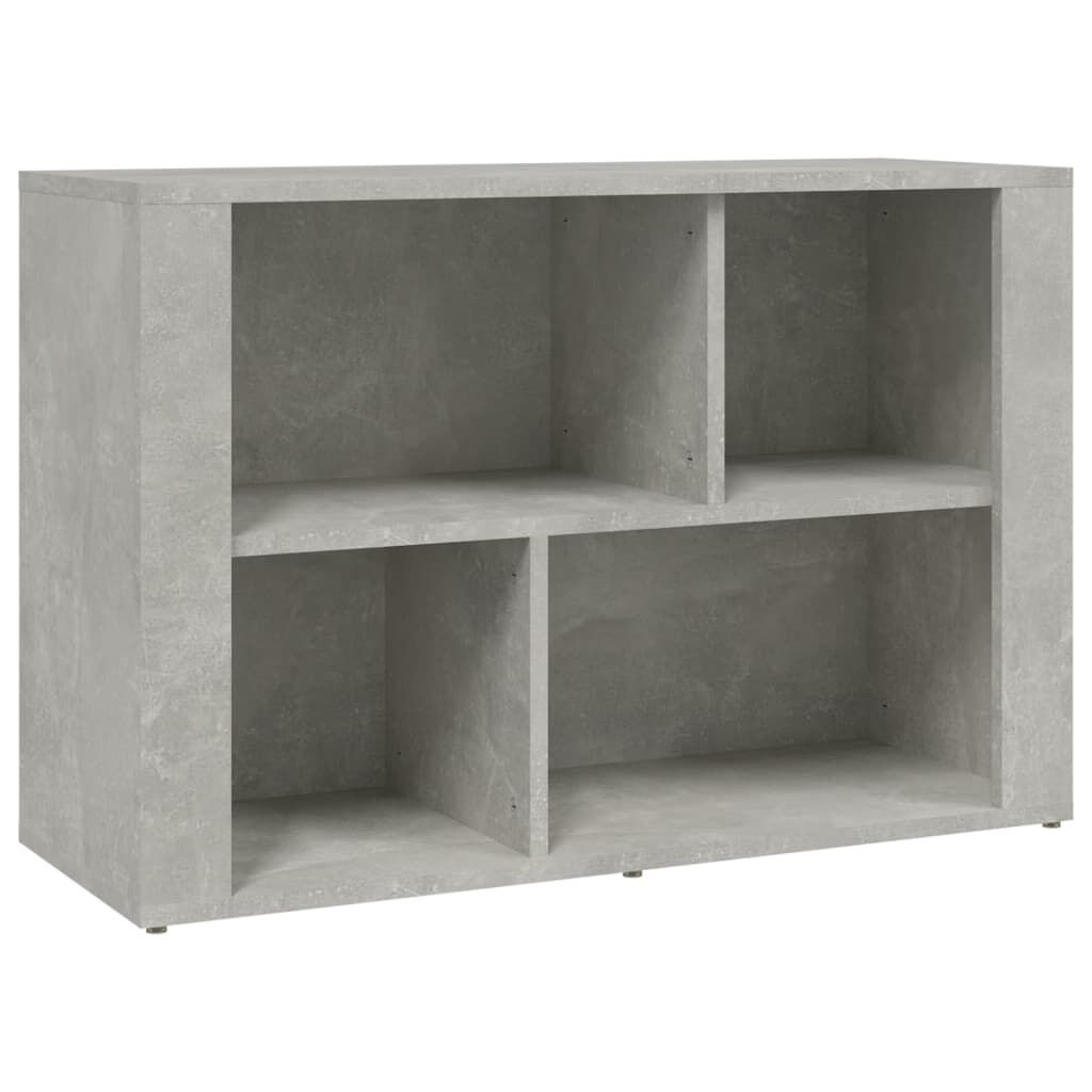vidaXL Ντουλάπι Γκρι Σκυροδέματος 80x30x54 εκ. Επεξεργασμένο Ξύλο