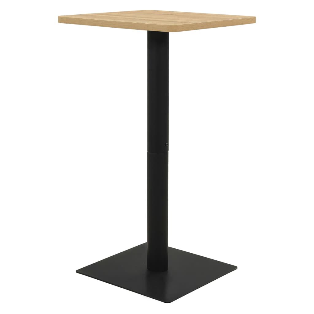 vidaXL Τραπέζι Bistro Χρώμα Δρυός 50 x 50 x 107 εκ.