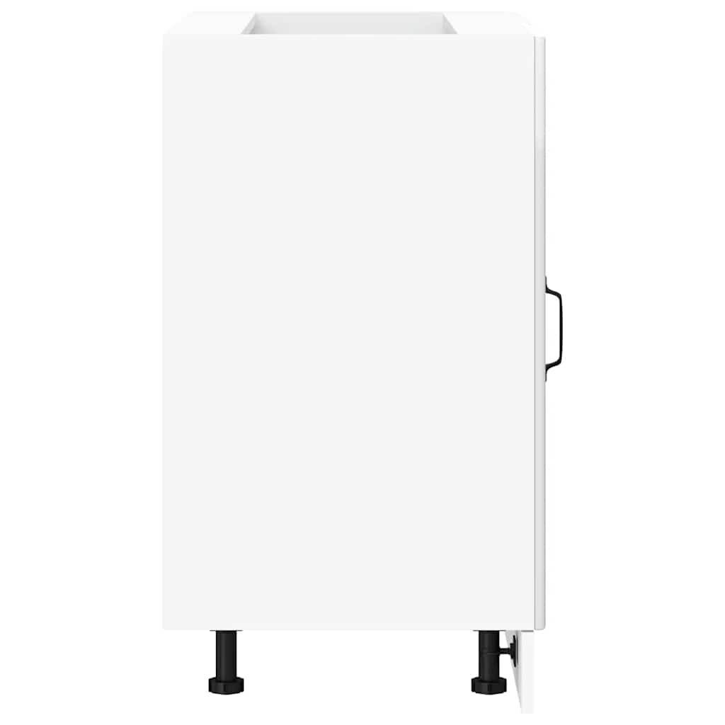 vidaXL Κάτω ντουλάπι κουζίνας "Lucca" High Gloss White