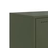 vidaXL Ντουλάπι Λευκό 36x39x107 εκ. από Ατσάλι