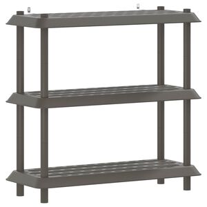 vidaXL &Mu;&omicron;&nu;ά&delta;&alpha; &Rho;&alpha;&phi;&iota;&omicron;ύ 3 &epsilon;&pi;ί&pi;&epsilon;&delta;&alpha; 100 x 40 x 96 &epsilon;&kappa;. PP &Alpha;&nu;&omicron;&iota;&chi;&tau;ό &gamma;&kappa;&rho;&iota;