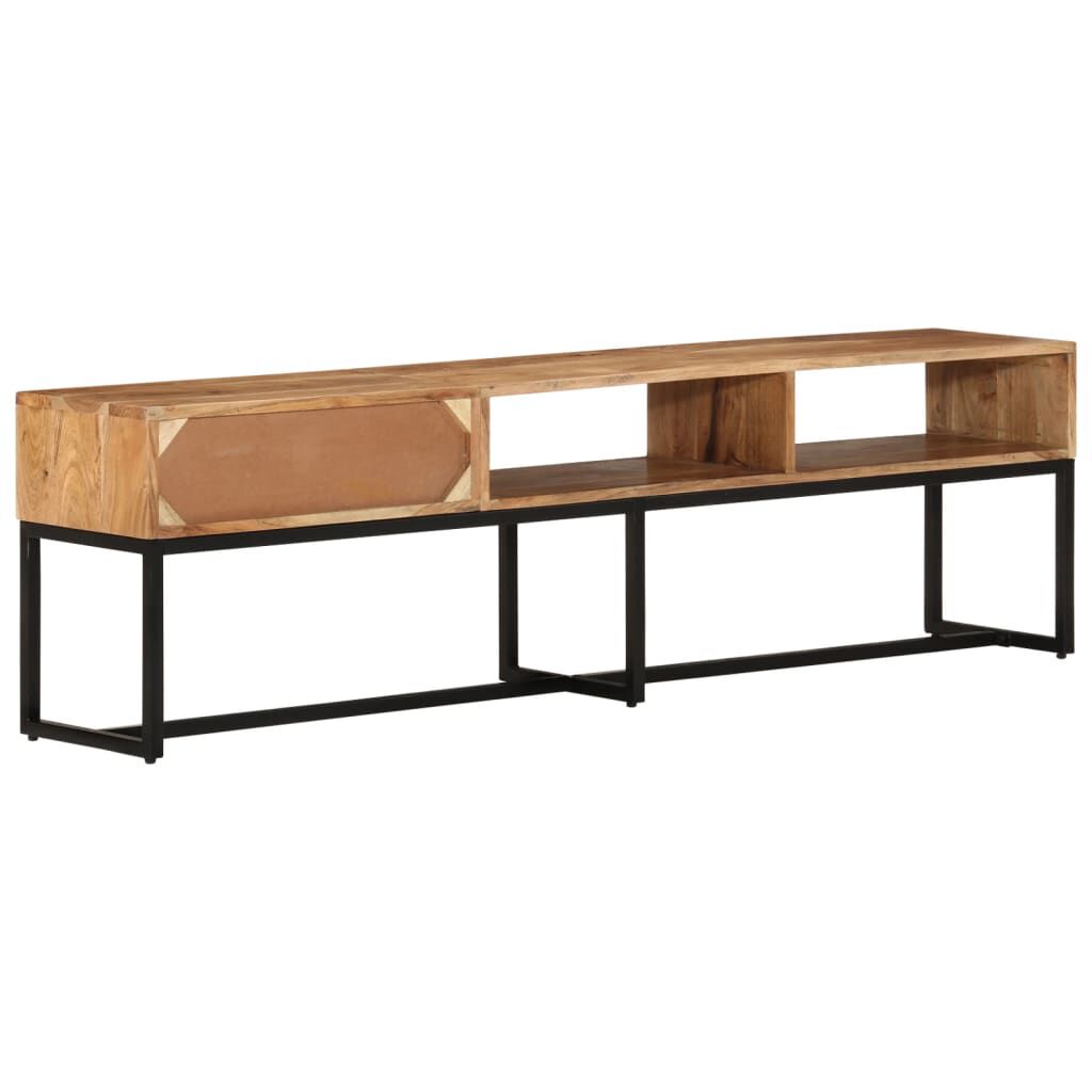 vidaXL Έπιπλο Τηλεόρασης 160 x 30 x 45 εκ. από Μασίφ Ξύλο Ακακίας