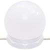vidaXL Έπιπλο Καθρέπτη με LED Sonoma Δρυς 70 x 16,5 x 60 εκ.