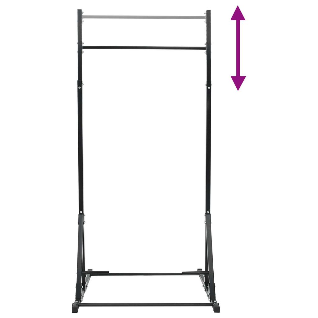 vidaXL Σταθμός Έλξης με Λαβές Ίσιωσης 150 kg Ρυθμιζόμενο