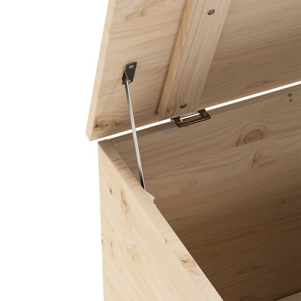 vidaXL Κουτί Αποθήκευσης με Καπάκι RANA 80x49x54εκ. Μασίφ Ξύλο Πεύκου