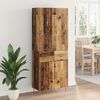vidaXL Highboard &Pi;&alpha;&lambda;&iota;ό &Xi;ύ&lambda;&omicron; 69,5 x 34 x 180 &epsilon;&kappa;. &Epsilon;&pi;&epsilon;&xi;&epsilon;&rho;&gamma;&alpha;&sigma;&mu;έ&nu;&omicron; &xi;ύ&lambda;&omicron;