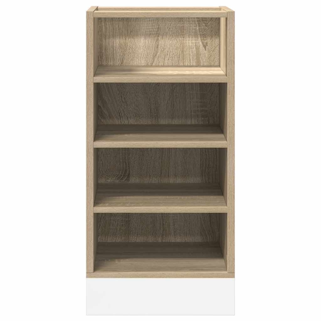 vidaXL Κάτω ντουλάπι Riga Sonoma Oak 40x44,5x81,5 cm