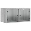 vidaXL &Nu;&tau;&omicron;&upsilon;&lambda;ά&pi;&iota; &Tau;&omicron;ί&chi;&omicron;&upsilon; &Gamma;&kappa;&rho;&iota; Sonoma 68,5x37x35 &epsilon;&kappa;. &mu;&epsilon; &Gamma;&upsilon;ά&lambda;&iota;&nu;&epsilon;&sigmaf; &Pi;ό&rho;&tau;&epsilon;&sigmaf;